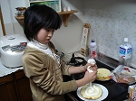 お家で ケーキ作り