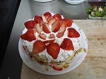 お家で ケーキ作り