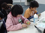 宇宙科学館 こま作り